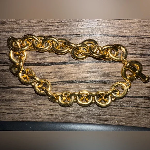 Gold Chain Necklace 15” choker - Picture 3 of 3